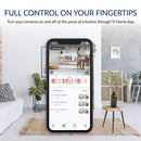 Security Camera, 360 Degree 2.4G Smart Indoor Pet Dog Cat Cam with Night Vision