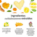 Turmeric Vitamin C Face Mask, Clay Facial Mask with Vitamin C E