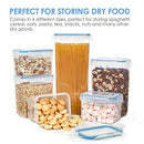 Airtight Food Storage Containers Set with Lids, 15pcs Free Plastic Dry Food Canisters
