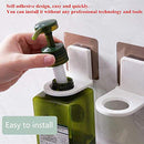 Shower Gel Bottle Rack Hook Bracket Bathroom Wall Magic Paste Shampoo Suction