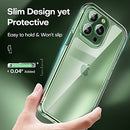 iPhone 13 Pro Max Case, with 2 Pack Tempered Glass Screen Protector + 2 Pack Camera Lens Protector
