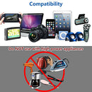 Foval Power Step Down 220V to 110V Voltage Converter with 4-Port USB