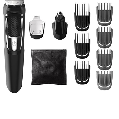 Multigroomer All-in-One Trimmer, 13 Piece Mens Grooming Kit