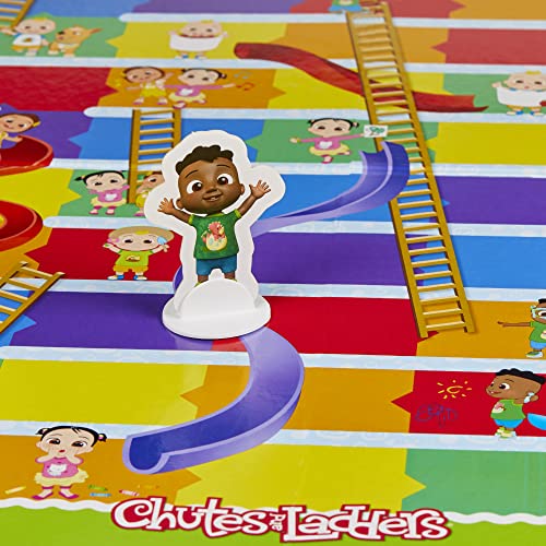 Chutes and Ladders: CoComelon Edition Board Game for Kids Ages 3 and Up, Preschool