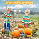 Kids Gardening Tool Set, Garden Toys with Wheelbarrow, Kids Garden Tools