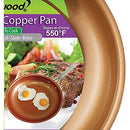Brentwood BFP-320C 8-inch Non-Stick Induction Copper Frying Pan