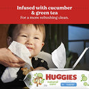 Huggies Natural Care Refreshing Baby Diaper Wipes, Hypoallergenic, Scented