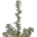 Northlight 3' Metallic Sheer Champagne Artificial Tinsel Christmas Tree - Clear Lights