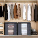 Lifewit Clothes Storage Bag 90L Large Capacity Organizer with Reinforced Handle