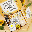 Sunflower Gifts for Women Get Well Soon Gifts Basket, w/ Inspirational Tumbler