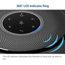 C300 Bluetooth 5.0 Conference Speakerphone with 6 Mics, 24 hrs Call Time, App Controlled