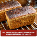 Pullman Loaf Pan with Lid, 1 lb Dough Capacity Non-Stick Bakeware for Baking Bread