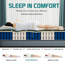 10 Inch Memory Foam Mattress with Innerspring Hybrid Mattress in a Box