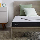 6 Inch Gel Memory Foam Mattress – Soft Feel – Gel Infusion – Hypoallergenic Bamboo Charcoal