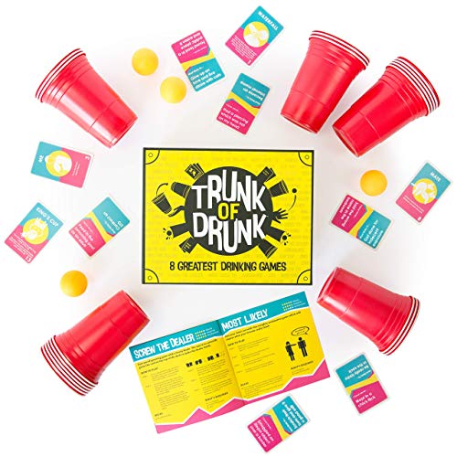 Trunk of Drunk - 8 Greatest Drinking Games (Beer Pong, Ring of Fire)