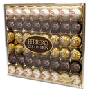 Ferrero Rocher Collection, Fine Hazelnut Milk Chocolates, 48 Count