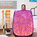 Portable Steam Sauna, Foldable Sauna Spa for Home with Remote Control and Folding Chair