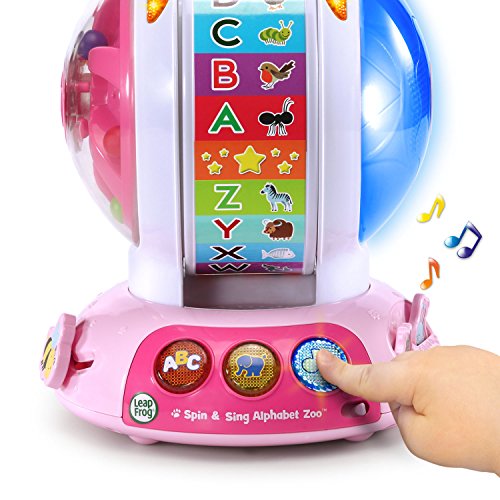 Spin and Sing Alphabet Zoo Amazon Exclusive, Pink