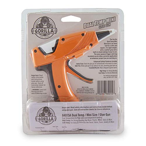 Dual Temp Mini Hot Glue Gun Kit with 30 Hot Glue Sticks