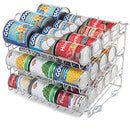 Sagler Chrome Stackable Can Organizer, Can Rack Holds up to 36 Cans