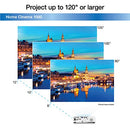 1080 3-chip 3LCD 1080p Projector, 3400 lumens Color and White Brightness