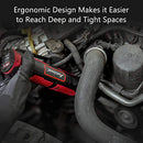 Cordless Electric Ratchet Wrench, 3/8" 50N.m (37 Ft-lbs) 12V Power Ratchet Wrench