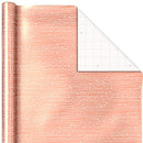 Foil Christmas Wrapping Paper with Cut Lines on Reverse (3 Rolls: 60 Sq. Ft. Ttl)