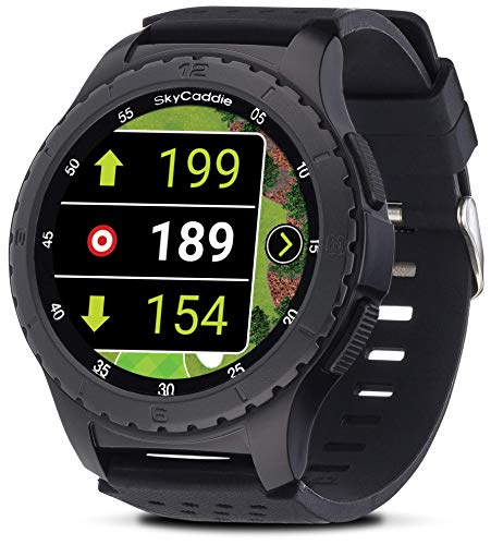 GPS Golf Watch with Touchscreen Display and HD Color CourseView Maps, Blac