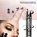 LemonSac 4 Pcs Double-sided Liquid Eyeliner Pencil Pen, with Eye Makeup Stamp