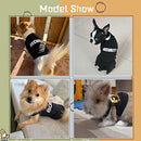 Small Dog Clothes for Boys - Black Dog Shirt Pack of 4 - for Small Dogs