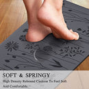 2 Pcs Kitchen Floor Mat, Waterproof Non Slip Kitchen Rugs and Mats