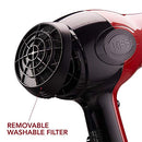 Ceramic Hair Dryer, 3 Heat Settings, 2 Speed Slide Switch, Cool Shot Button