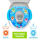 PinkFong Baby Shark Soft Potty Training Seat, Sharktastic