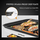 Indoor Grill Smokeless Korean BBQ Grill 2 IN 1 Griddle Electric Grill Raclette Kitchen