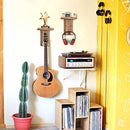 Guitar Wall Hanger Guitar Wall Mount Holder Guitar Hanger Shelf
