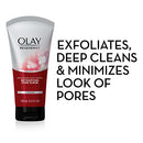 Olay Regenerist Advanced Anti-Aging Pore Scrub Cleanser (5.0 Oz) and Micro-Sculpting Face Moisturizer Cream (1.7 Oz) Skin Care Gift Set