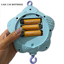 Baby Crib Mobile for Pack and Play, Crib Toys with Light and Music, Remote