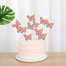 22pcs Dancing Ballet Girls Butterfly Decoration Cake Topper Cake Party Decorations