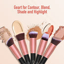 Makeup Brushes Makeup Brush Set - 16 Pcs Premium Synthetic Foundation Concealers