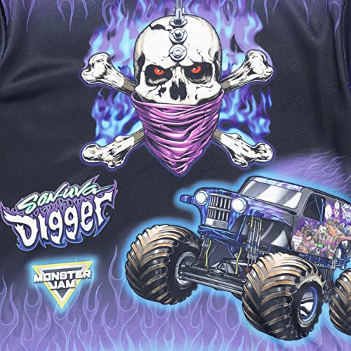Monster Jam Son-uva Digger Little Boys Graphic T-Shirt Blue 6