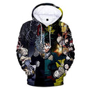 Boku No Hero Academia Hoodie 3D Printed Hooded Pullover Sweatshirt