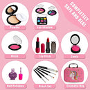 Kids Makeup Kit for Girls, Washable Makeup Kit, Real Play Kids Makeup Set