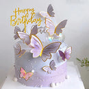 22pcs Dancing Ballet Girls Butterfly Decoration Cake Topper Cake Party Decorations