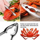 19-piece Seafood Tools Set Scissors & Storage Bag - Nut Cracker Set