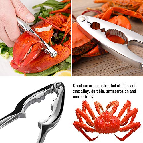 19-piece Seafood Tools Set Scissors & Storage Bag - Nut Cracker Set