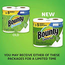 Bounty Quick Size Paper Towels, White, 4 Packs Of 2 Family Rolls = 8 Family Rolls