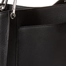 Calvin Klein Reyna Novelty Triple Compartment Shoulder Bag, Black/Silver Combo