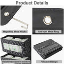 Over The Door Hanging Organizer with 5 Large Pockets,Foldable Wall Mount Fabric