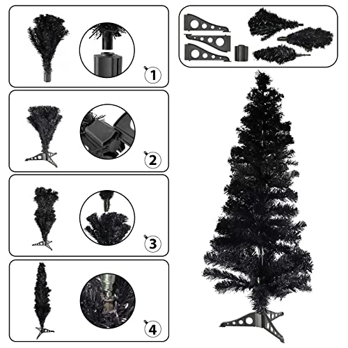 Artificial Christmas Tree with Stable Tripod Large Christmas Party Home Decoration