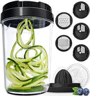 Fullstar Vegetable Spiralizer Vegetable Slicer - 8 in 1 Zucchini Spaghetti Maker